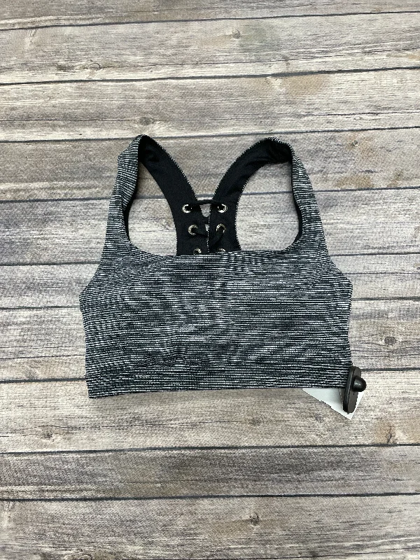 Athletic Bra By Forever 21 In Grey, Size: S