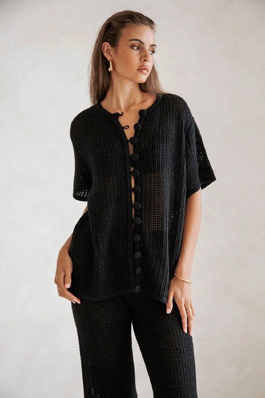 Zayna Top - Black