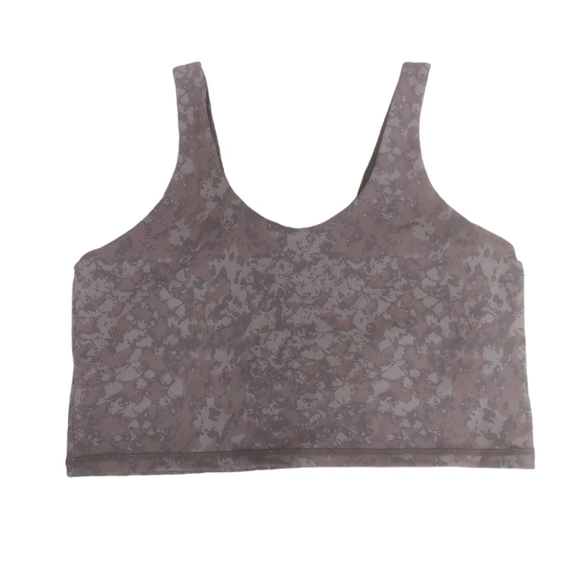 Athletic Bra By Varley In Brown, Size: L