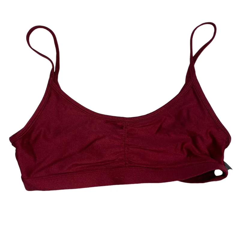 Athletic Bra By Fabletics In Red, Size: Xs