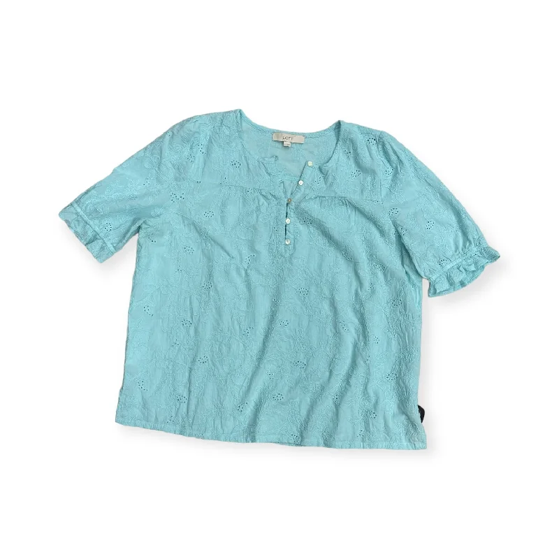 Aqua Top Short Sleeve Loft, Size Xl