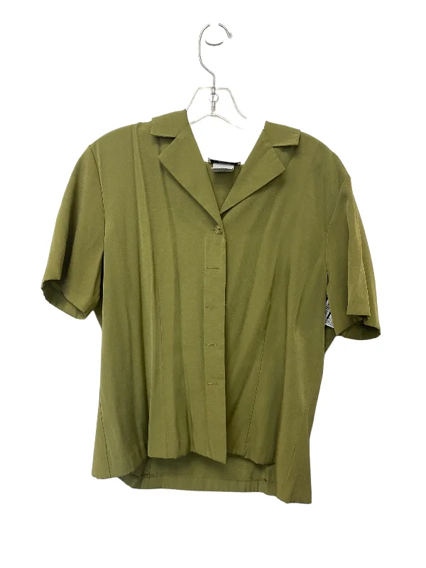 Green Top Short Sleeve Agb, Size L