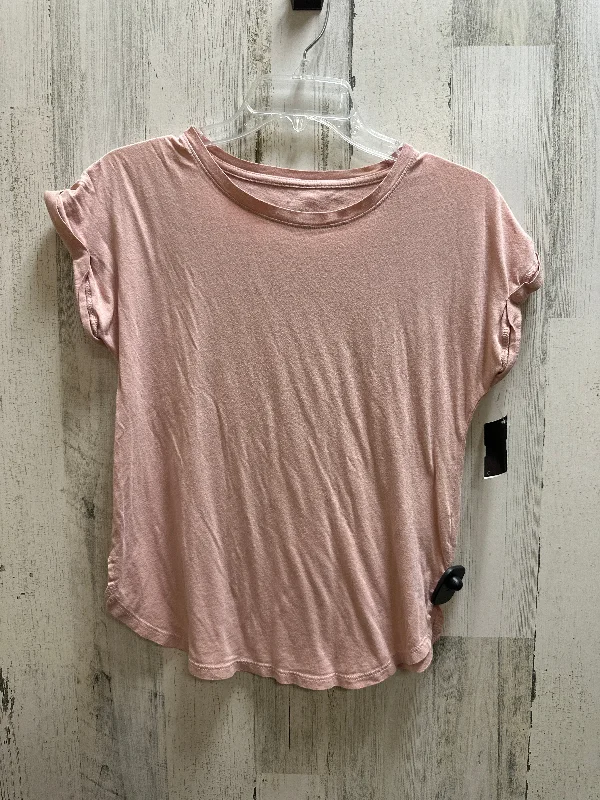 Pink Top Short Sleeve A New Day, Size Xs