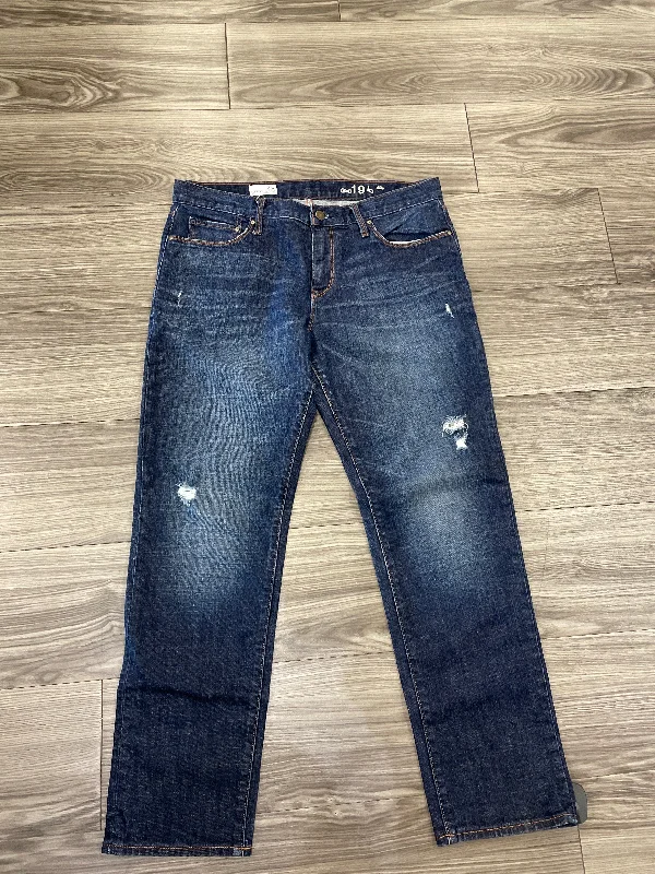 Jeans Boyfriend By Gap In Blue, Size: 6