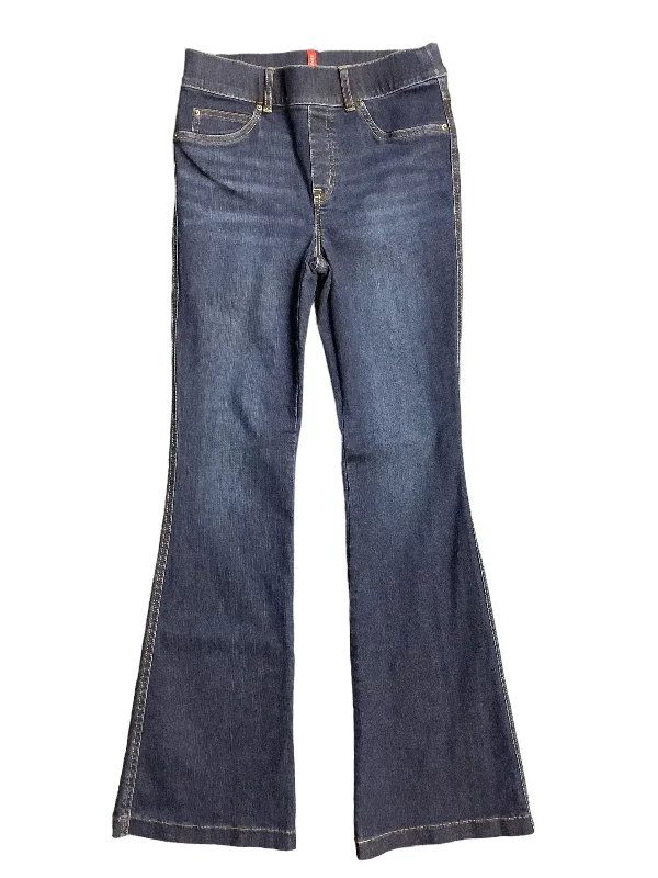 Jeans Flared By Spanx In Blue, Size: S