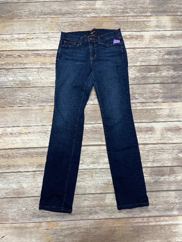 Jeans Skinny By J Brand In Blue Denim, Size: 4