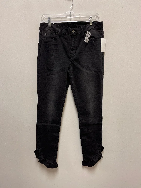 Jeans Skinny By Joes Jeans In Black Denim, Size: 12