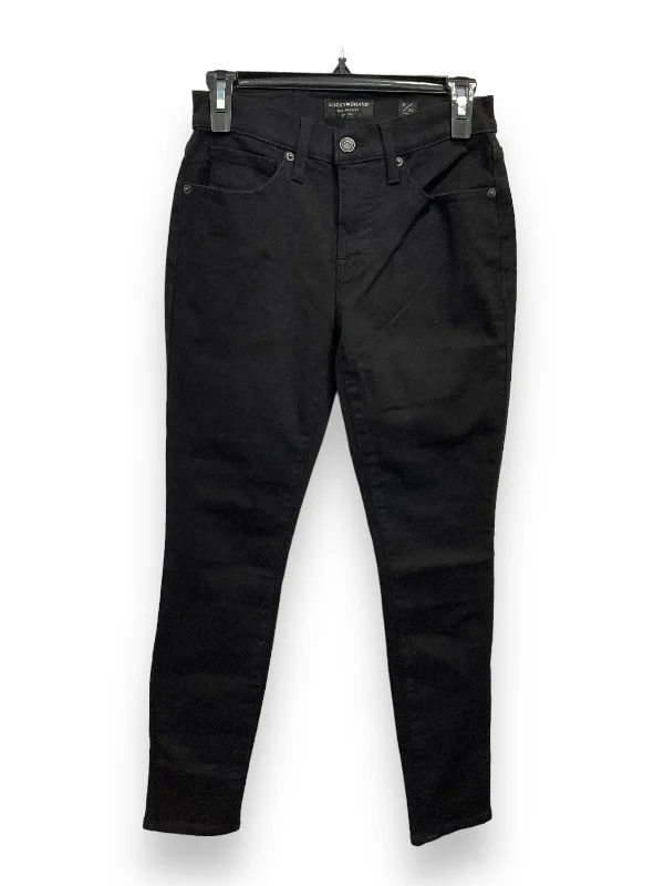 Jeans Straight By Lucky Brand In Black, Size: 2