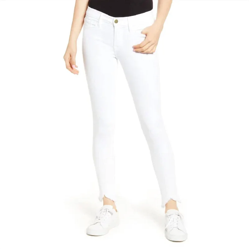 Le High Skinny Jean In Blanc