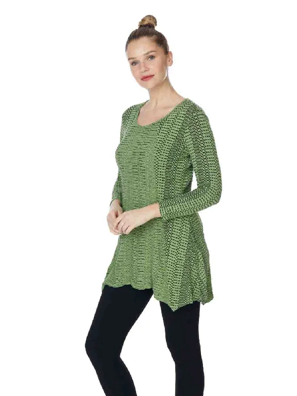 Tianello "Reka" Knit Jersey Jacquard Aston Tunic-