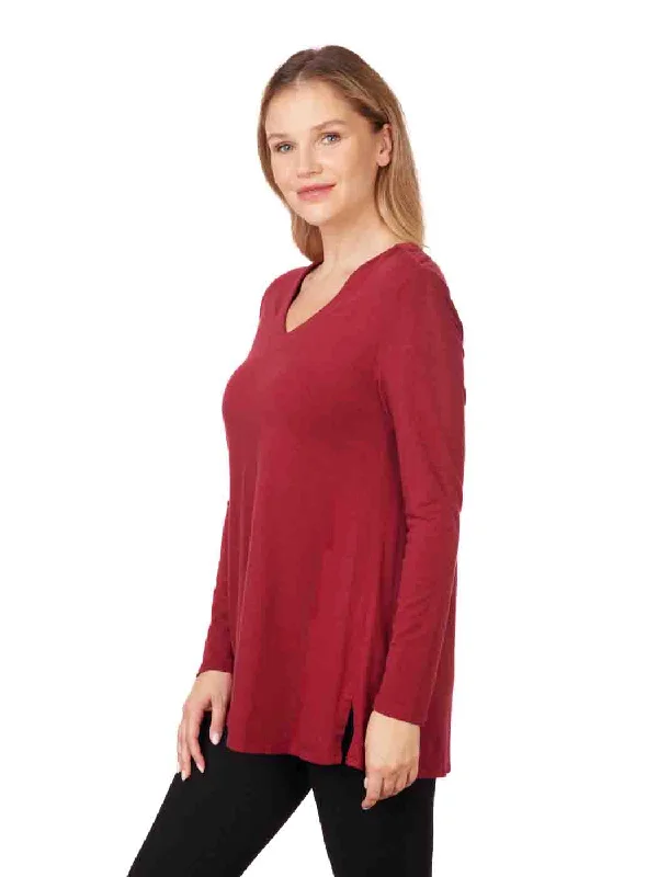 Tianello TENCEL™ "Whisper" Knit L.S. "OSI" (Oversized) Tunic