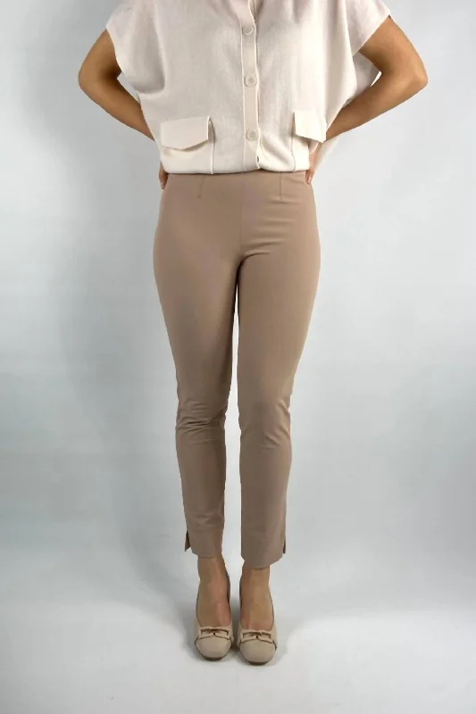 Sabrina Pant In Taupe