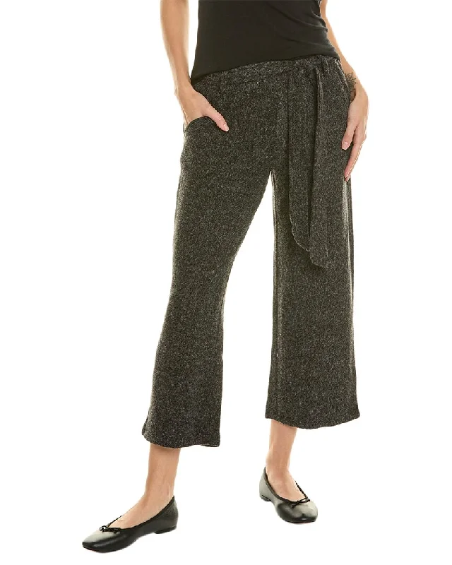 Sol Angeles Brushed Boucle Crop Tie Pant