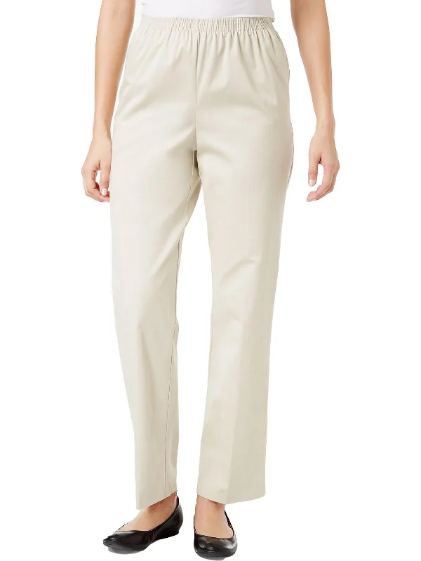 Womens Pull On Professional Dress Pants