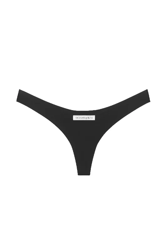 Second Skin Thong Black