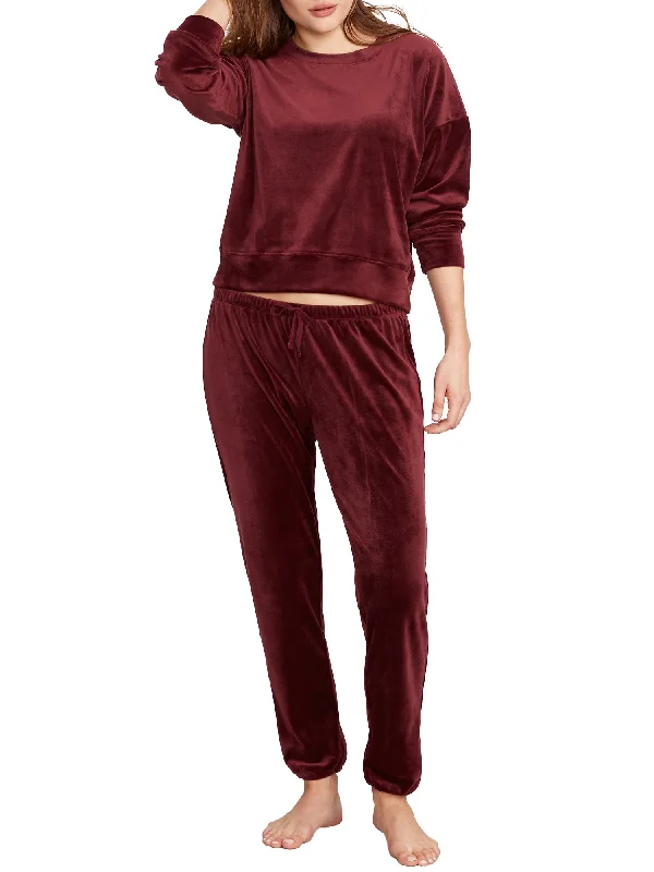 Bare Women's The Cozy Velour Lounge Set