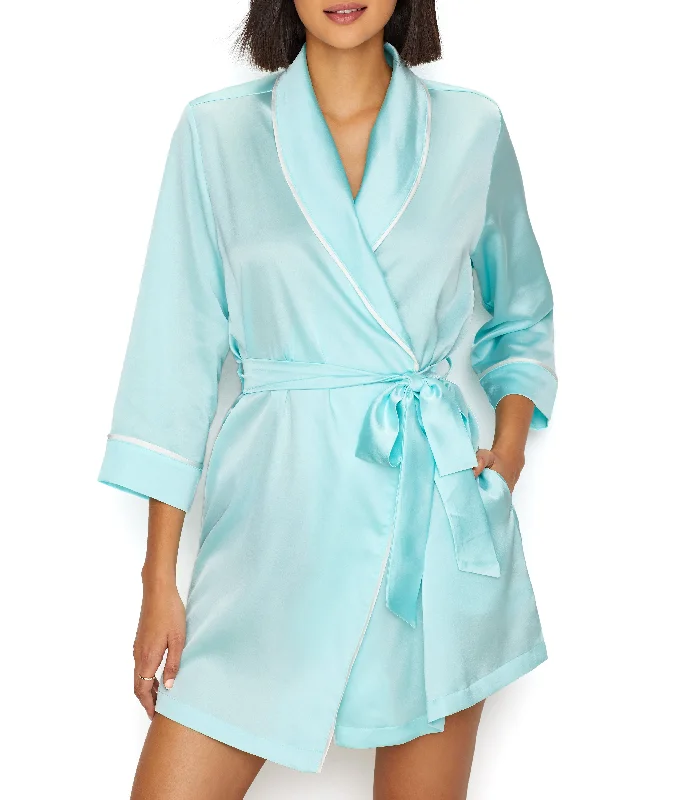 kate spade new york Women's Charmeuse Happily Ever After Robe