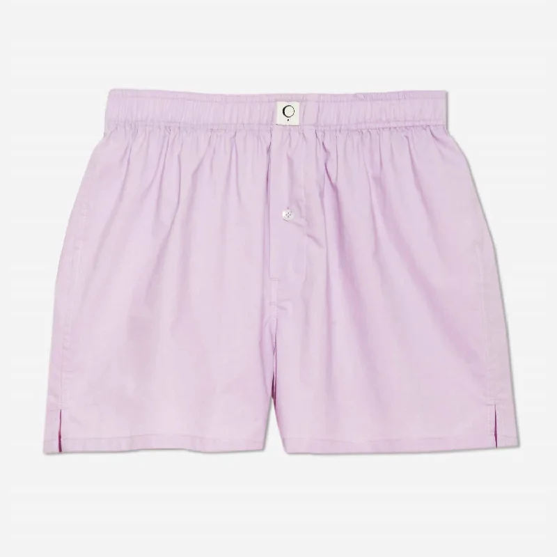 Women's Ravi Organic Cotton Boxer In Forty Winks